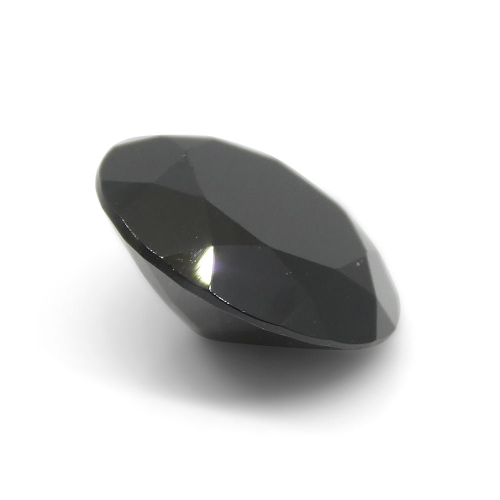 7.79ct Brilliant Cut Round Black Spinel from Sri Lanka - Skyjems Wholesale Gemstones