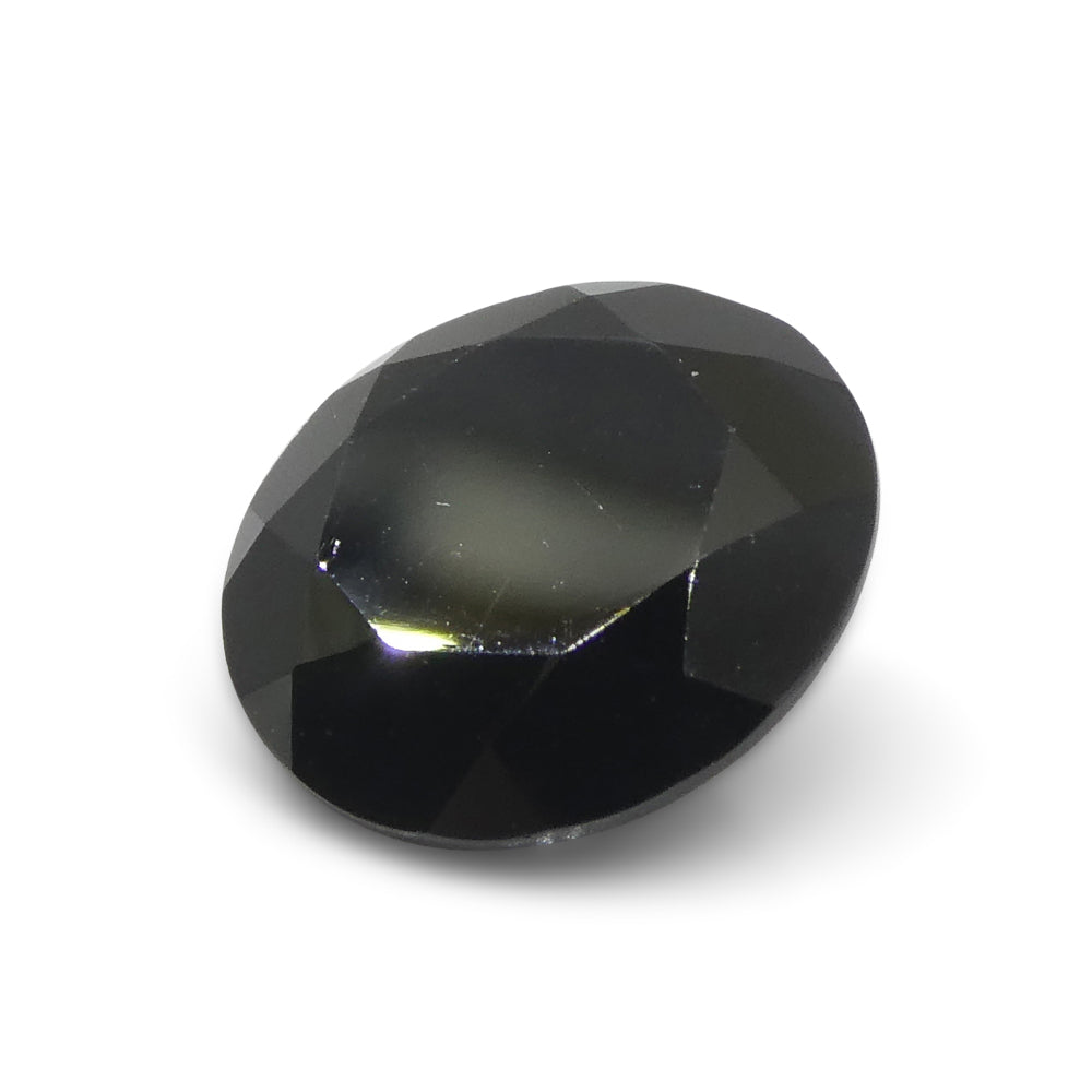 7.79ct Brilliant Cut Round Black Spinel from Sri Lanka - Skyjems Wholesale Gemstones