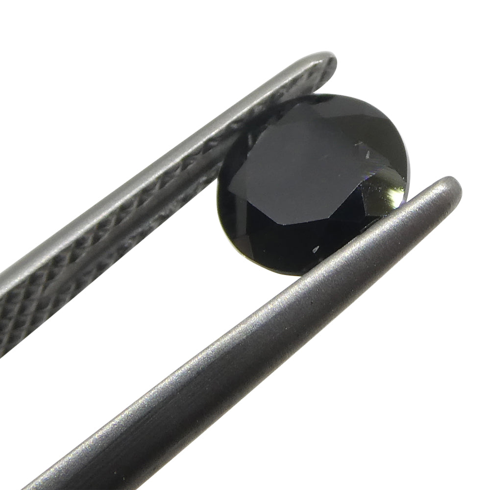 4.16ct 4 Stones Brilliant Cut Round Black Spinel from Sri Lanka - Skyjems Wholesale Gemstones