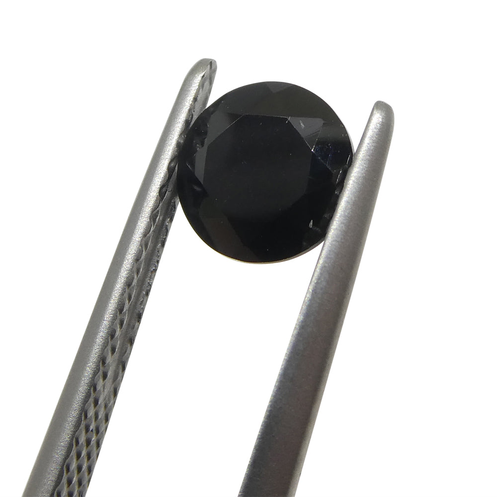 4.16ct 4 Stones Brilliant Cut Round Black Spinel from Sri Lanka - Skyjems Wholesale Gemstones