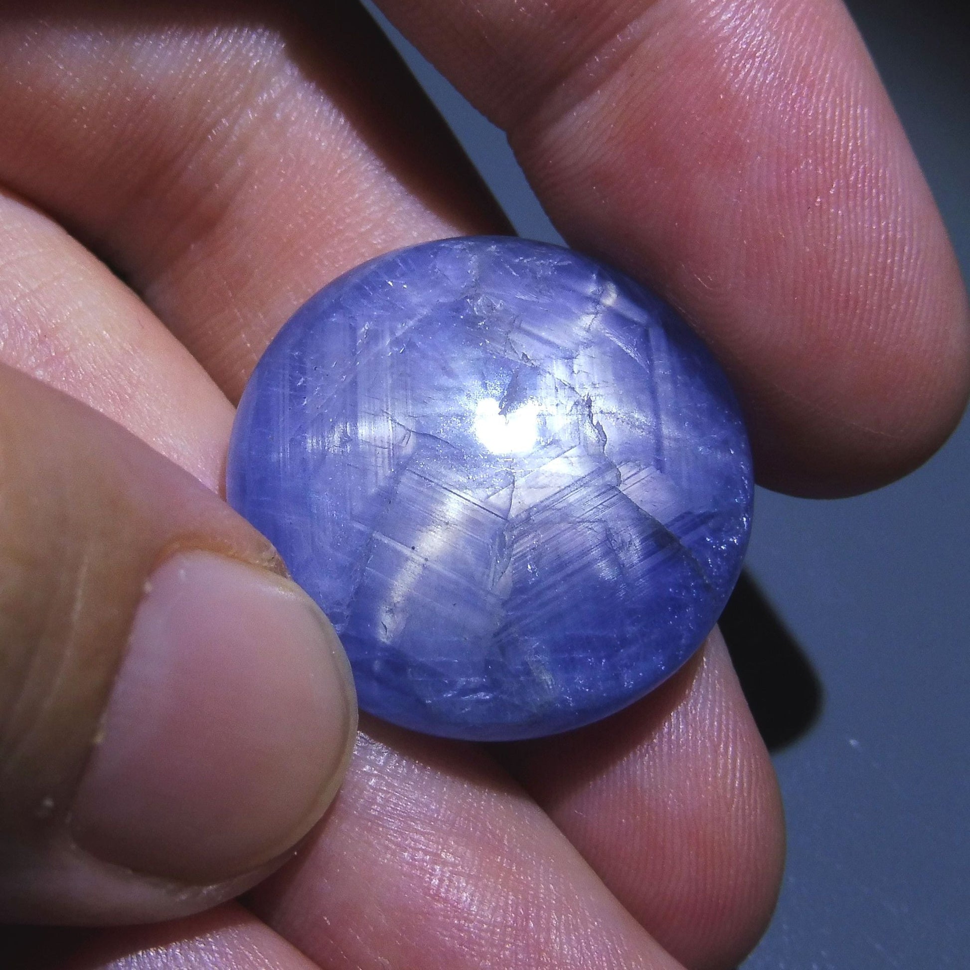 47.38 ct Round Star Sapphire - Skyjems Wholesale Gemstones