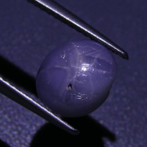 3.71 ct Unheated Blue Ceylon Star Sapphire