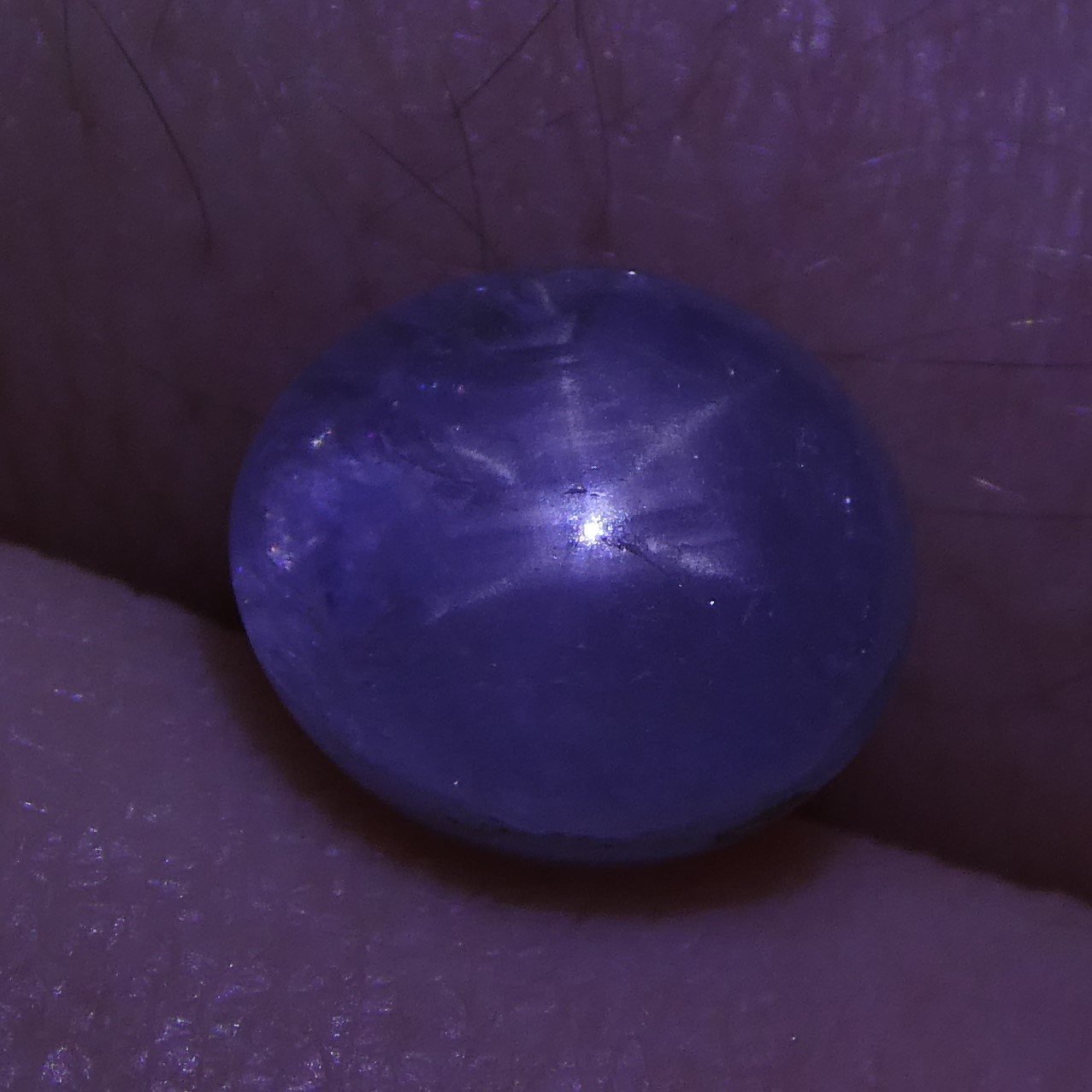 3.12 ct Unheated Blue Ceylon Star Sapphire - Skyjems Wholesale Gemstones