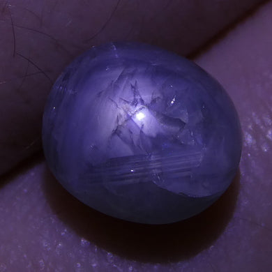 5.41 ct Unheated Blue Ceylon Star Sapphire - Skyjems Wholesale Gemstones