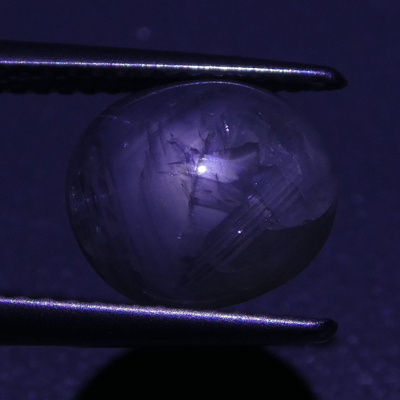 5.41 ct Unheated Blue Ceylon Star Sapphire - Skyjems Wholesale Gemstones