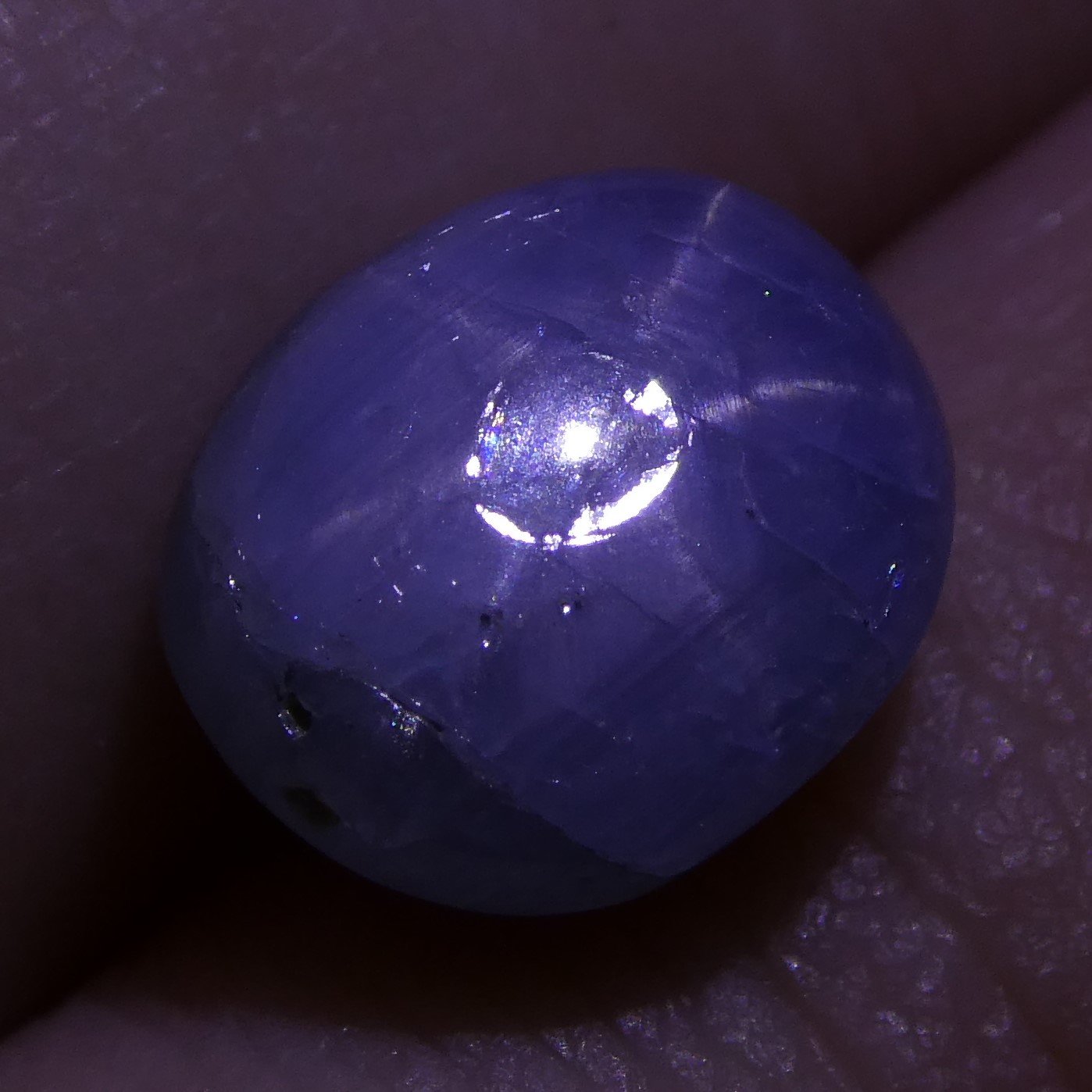 3.60 ct Unheated Blue Ceylon Star Sapphire - Skyjems Wholesale Gemstones