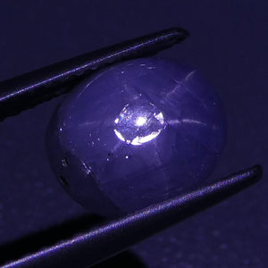 3.60 ct Unheated Blue Ceylon Star Sapphire - Skyjems Wholesale Gemstones