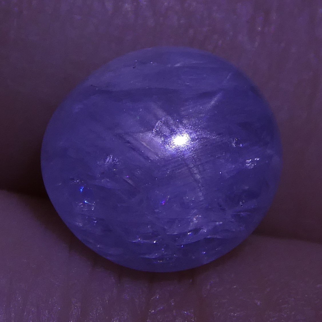 2.39 ct Unheated Blue Ceylon Star Sapphire - Skyjems Wholesale Gemstones