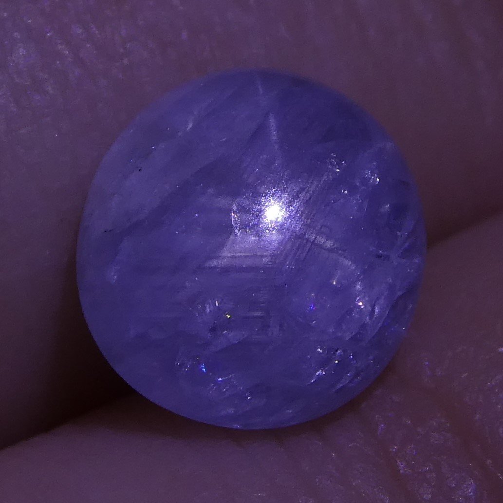 2.39 ct Unheated Blue Ceylon Star Sapphire - Skyjems Wholesale Gemstones