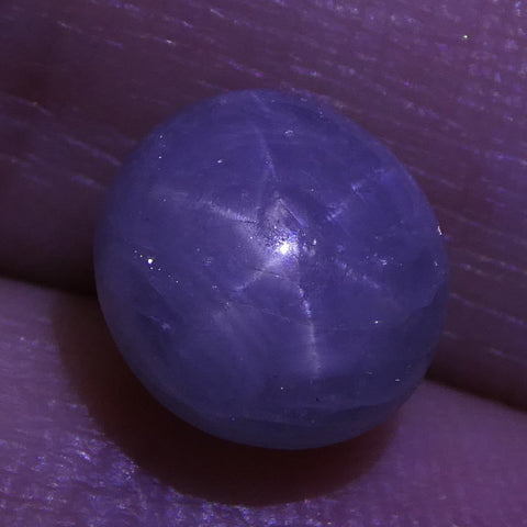 3.81 ct Unheated Blue Ceylon Star Sapphire