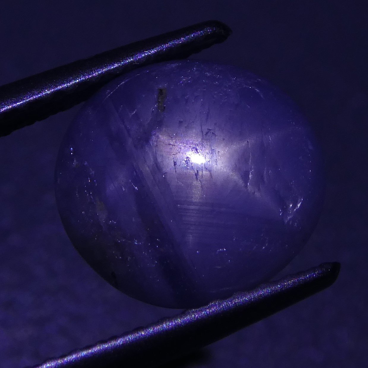 3.48 ct Unheated Blue Ceylon Star Sapphire - Skyjems Wholesale Gemstones