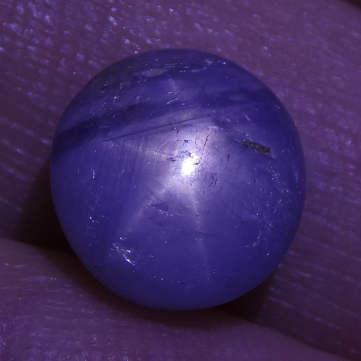 3.48 ct Unheated Blue Ceylon Star Sapphire - Skyjems Wholesale Gemstones