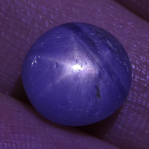 3.48 ct Unheated Blue Ceylon Star Sapphire - Skyjems Wholesale Gemstones