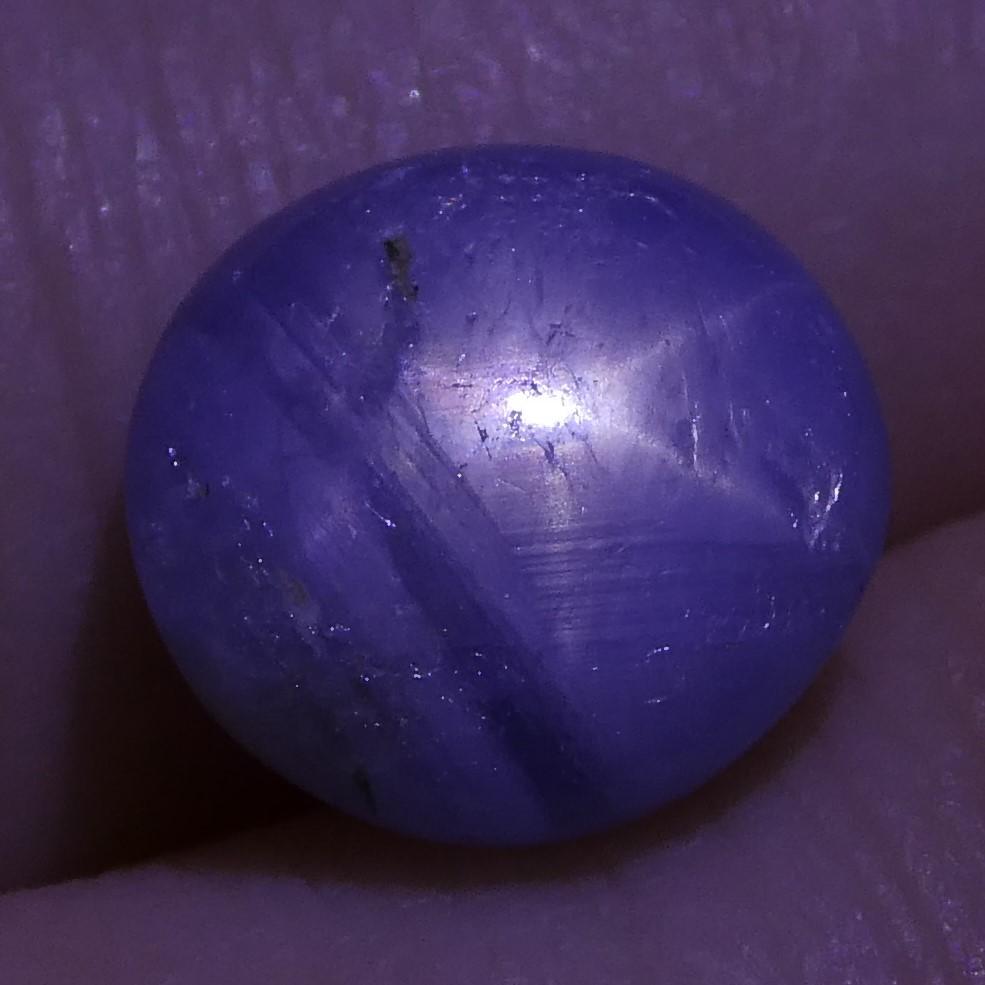 3.48 ct Unheated Blue Ceylon Star Sapphire - Skyjems Wholesale Gemstones