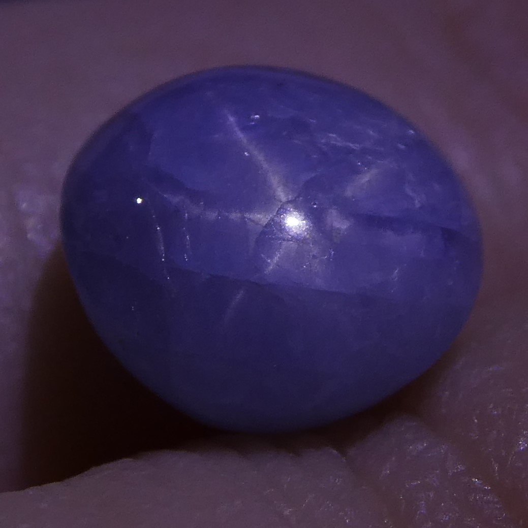 3.04 ct Unheated Blue Ceylon Star Sapphire - Skyjems Wholesale Gemstones