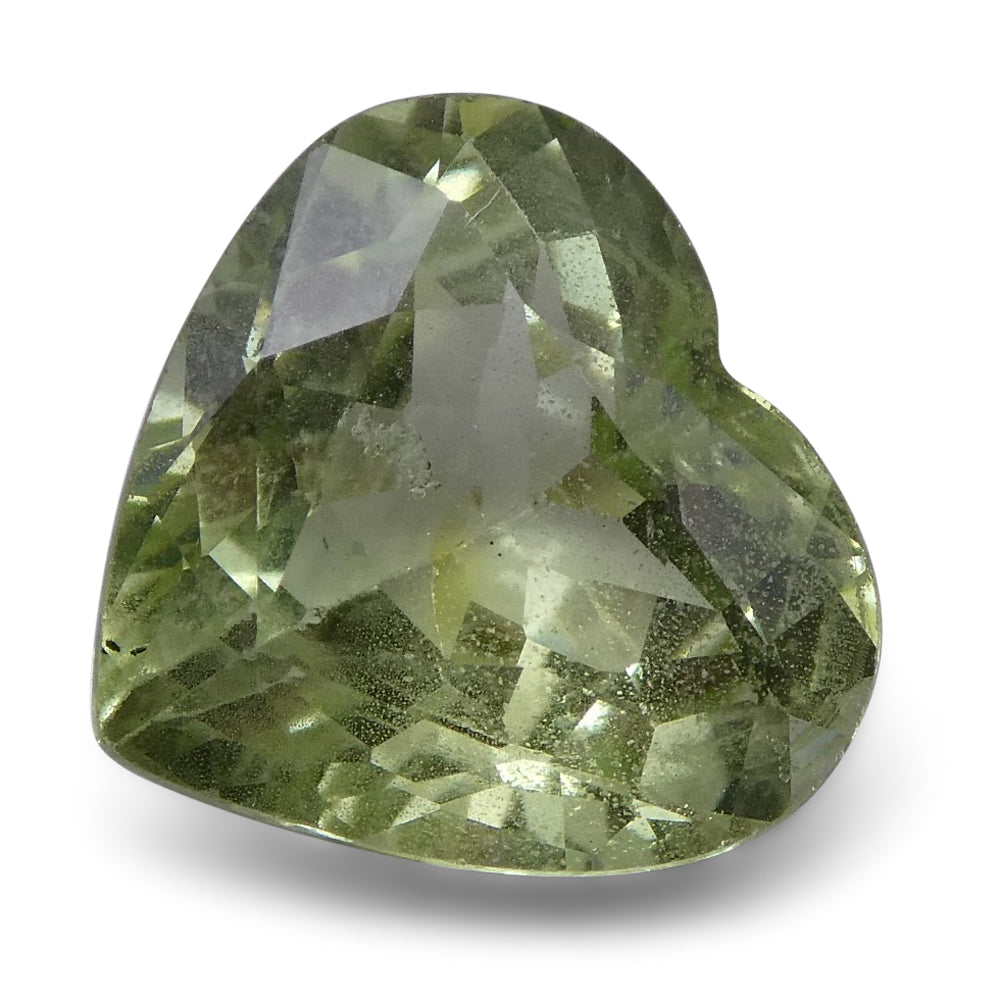 2.54 ct Heart Green Grossularite / Tsavorite Garnet - Skyjems Wholesale Gemstones