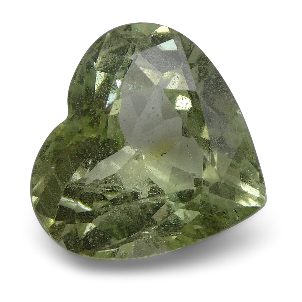 2.54 ct Heart Green Grossularite / Tsavorite Garnet - Skyjems Wholesale Gemstones