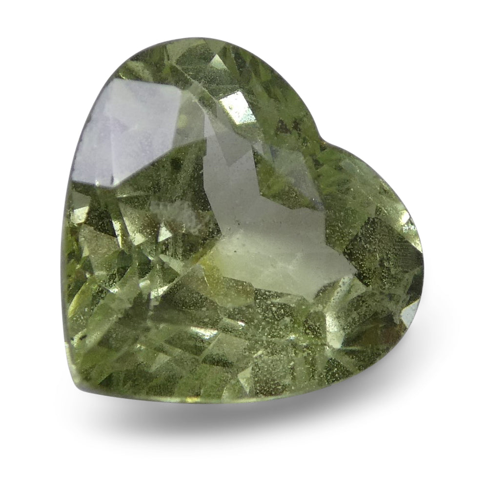 2.54 ct Heart Green Grossularite / Tsavorite Garnet - Skyjems Wholesale Gemstones