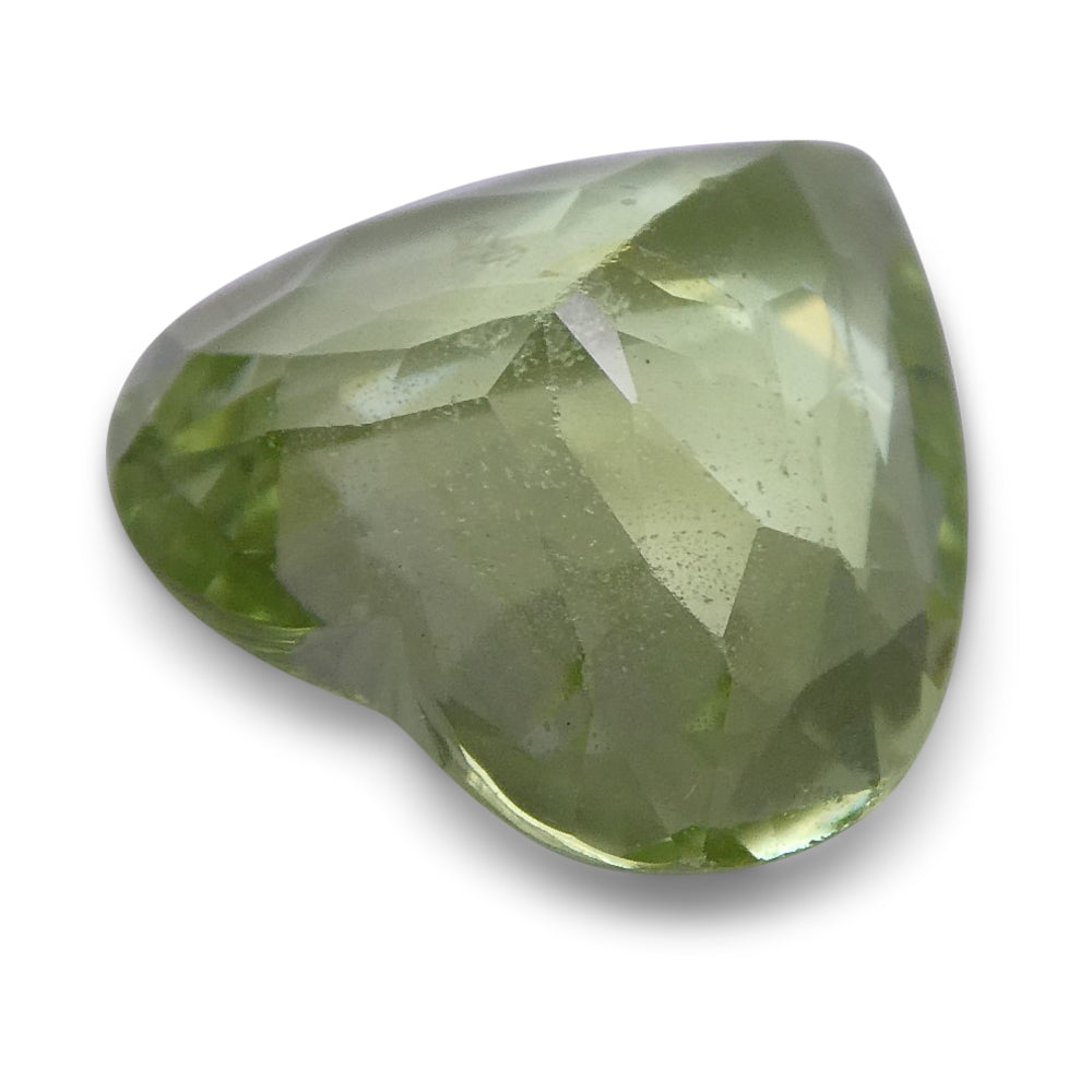 2.54 ct Heart Green Grossularite / Tsavorite Garnet - Skyjems Wholesale Gemstones