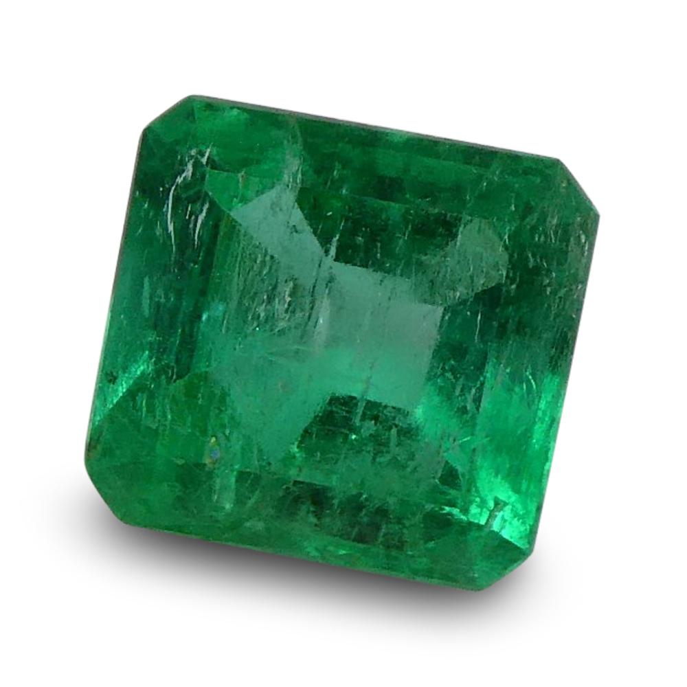 0.85 ct Emerald Cut Colombian Emerald - Skyjems Wholesale Gemstones