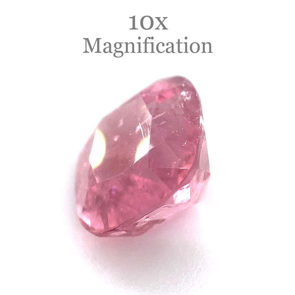 2.97ct Cushion purplish Pink Tourmaline from Brazil - Skyjems Wholesale Gemstones