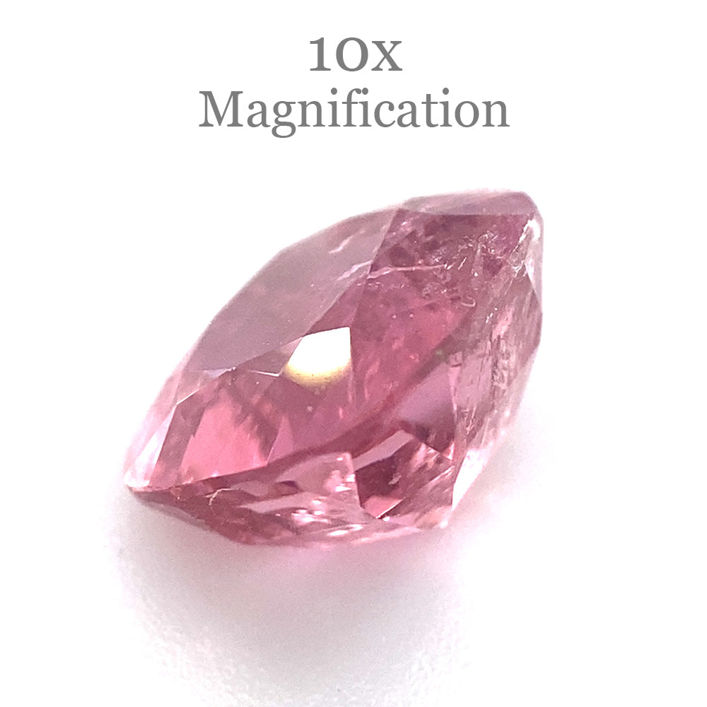 2.97ct Cushion purplish Pink Tourmaline from Brazil - Skyjems Wholesale Gemstones