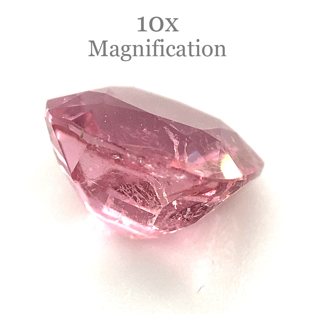 2.97ct Cushion purplish Pink Tourmaline from Brazil - Skyjems Wholesale Gemstones