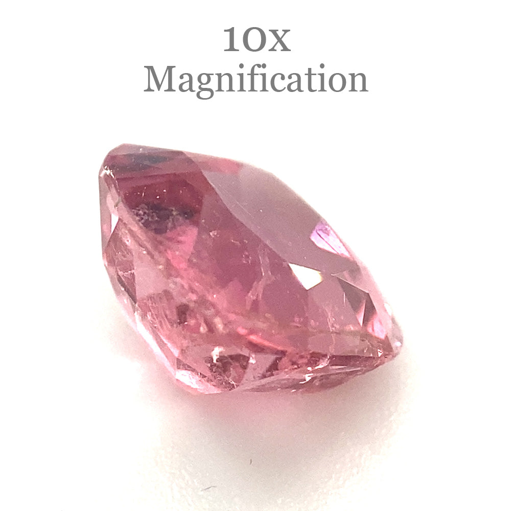 2.97ct Cushion purplish Pink Tourmaline from Brazil - Skyjems Wholesale Gemstones