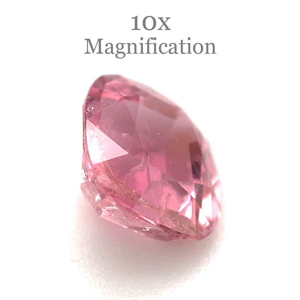 2.97ct Cushion purplish Pink Tourmaline from Brazil - Skyjems Wholesale Gemstones