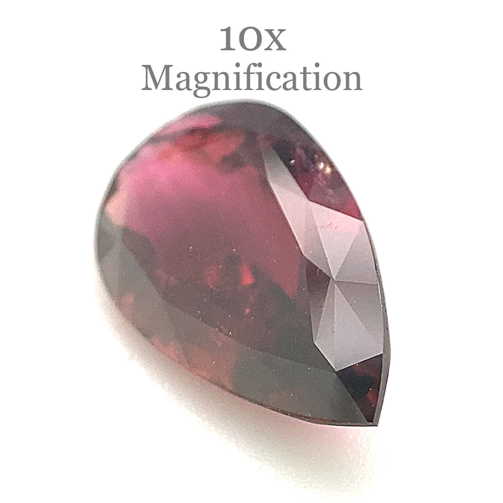 2.97ct Brazilian Purplish Pink Cushion Tourmaline from SkyJems, rare unheated Rubellite gemstone with vibrant color