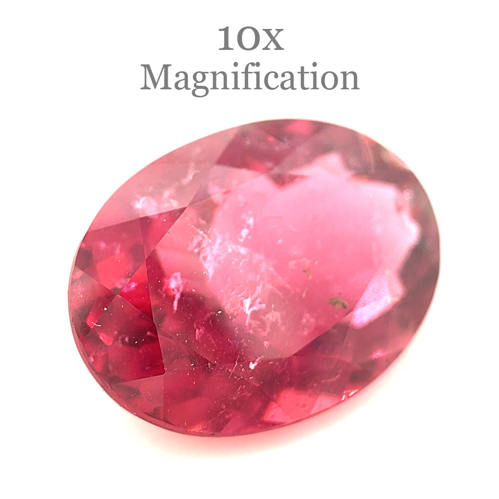 3.56ct Oval Pink Tourmaline from Brazil - Skyjems Wholesale Gemstones