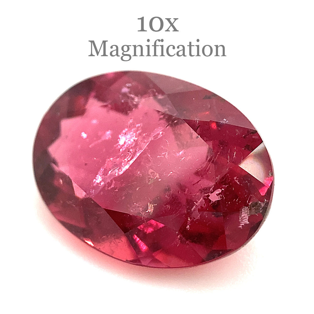 3.56ct Oval Pink Tourmaline from Brazil - Skyjems Wholesale Gemstones