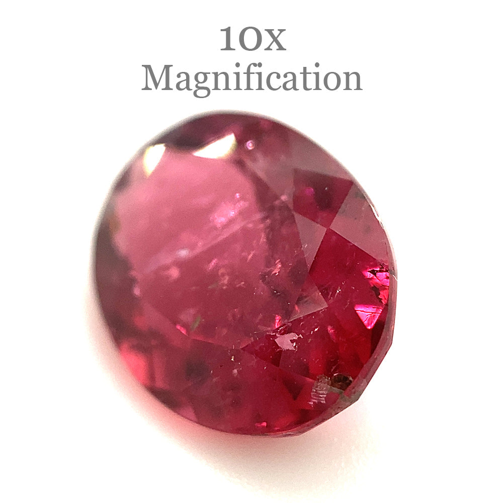 3.56ct Oval Pink Tourmaline from Brazil - Skyjems Wholesale Gemstones