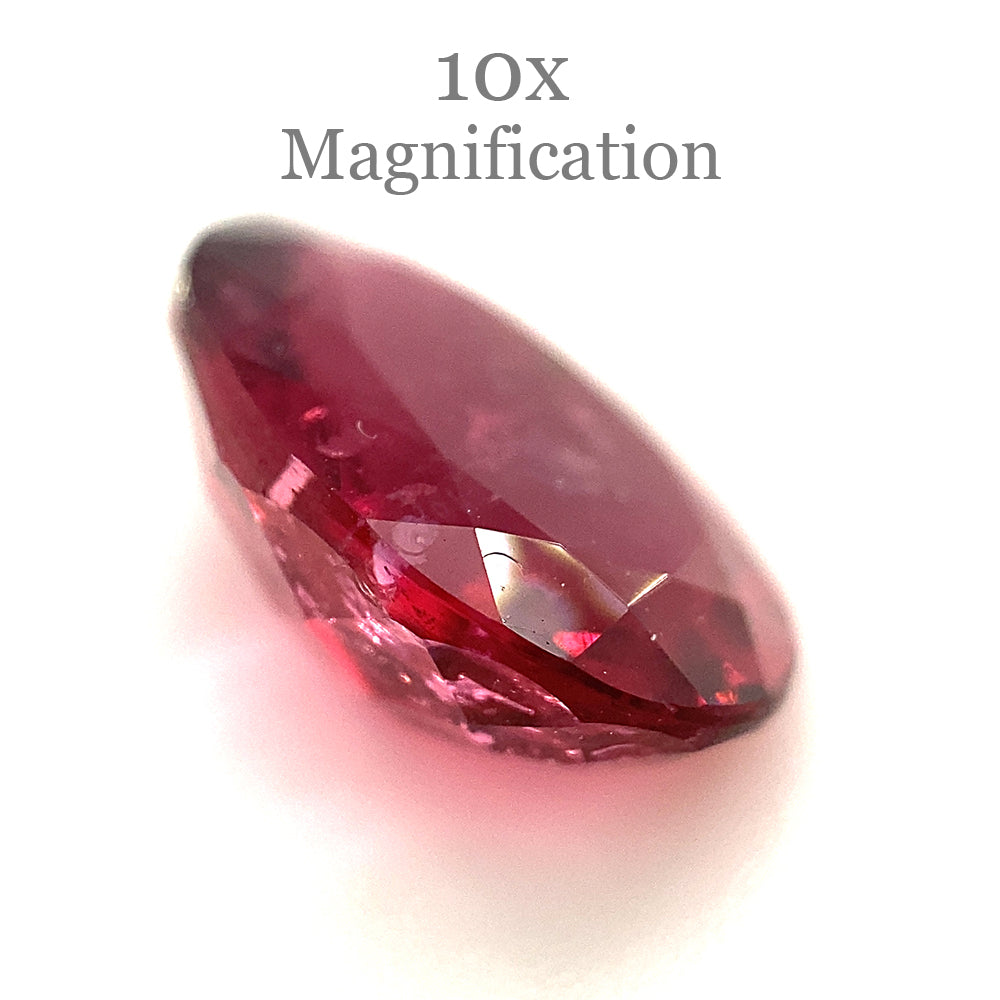 3.56ct Oval Pink Tourmaline from Brazil - Skyjems Wholesale Gemstones