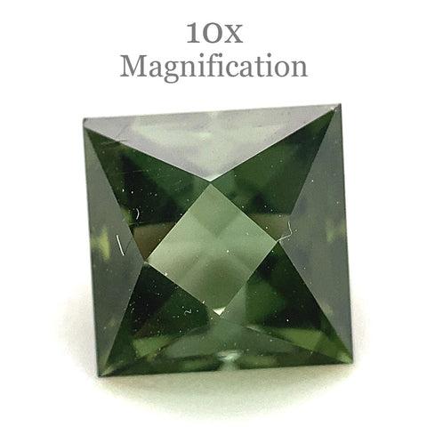 1.9ct Square Green Tourmaline from Brazil