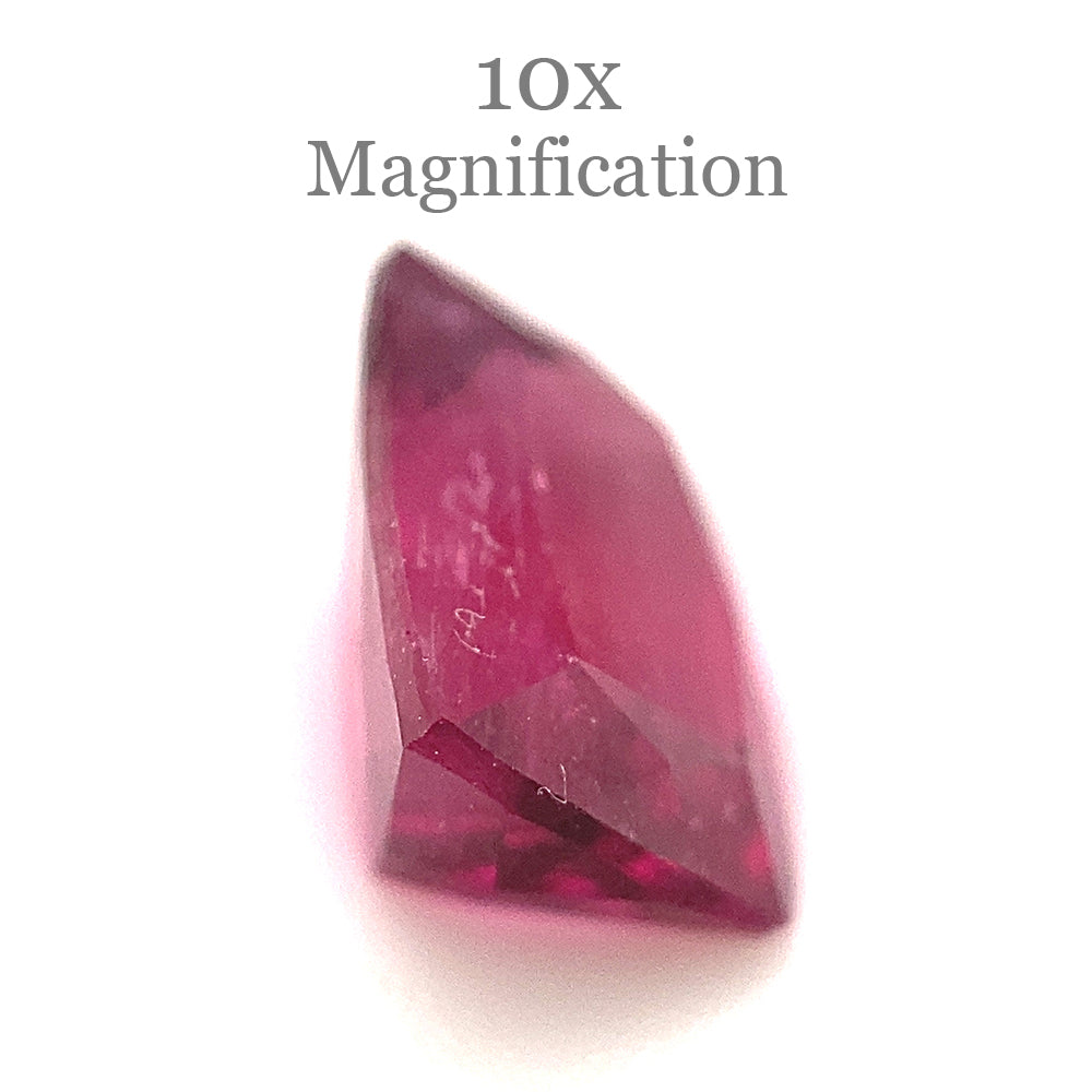 2.52ct Cushion purplish Pink Tourmaline from Brazil - Skyjems Wholesale Gemstones