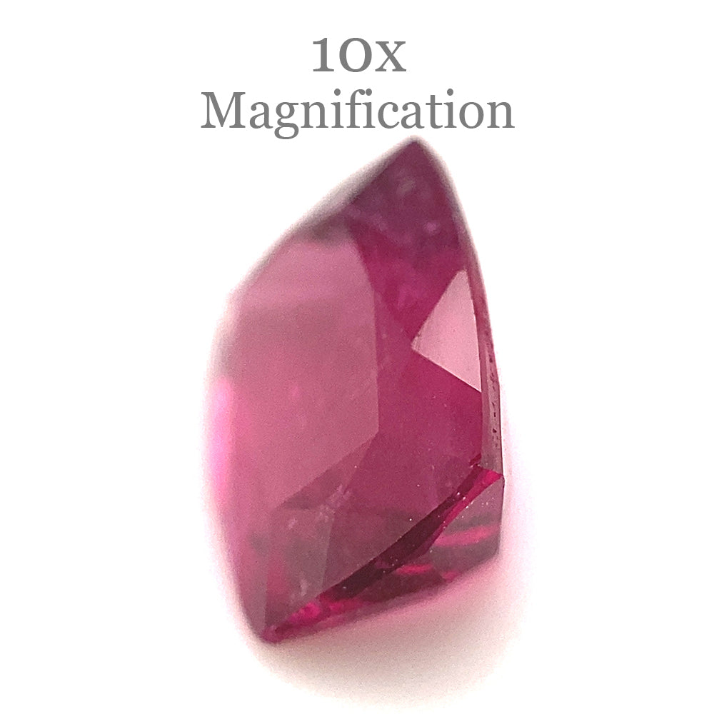 2.52ct Cushion purplish Pink Tourmaline from Brazil - Skyjems Wholesale Gemstones