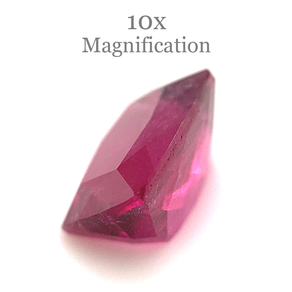 2.52ct Cushion purplish Pink Tourmaline from Brazil - Skyjems Wholesale Gemstones