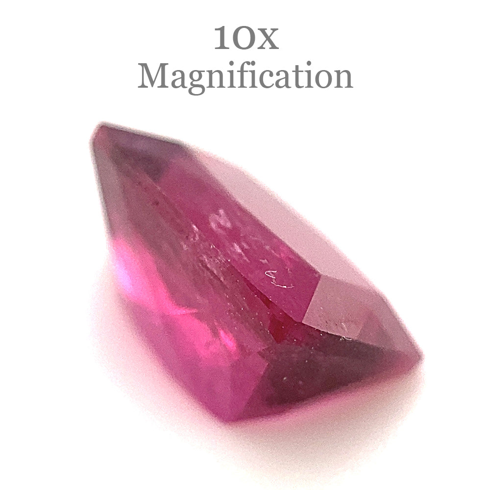 2.52ct Cushion purplish Pink Tourmaline from Brazil - Skyjems Wholesale Gemstones