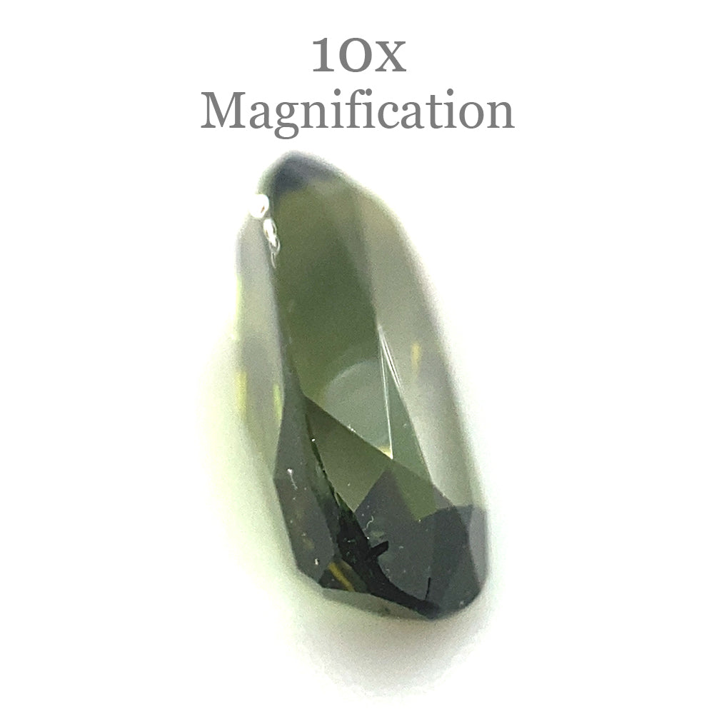 1.42ct Oval yellowish Green Tourmaline from Brazil - Skyjems Wholesale Gemstones