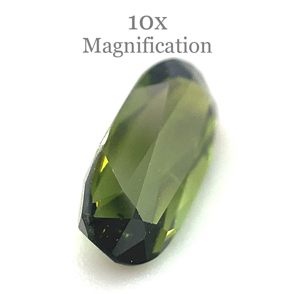 1.42ct Oval yellowish Green Tourmaline from Brazil - Skyjems Wholesale Gemstones