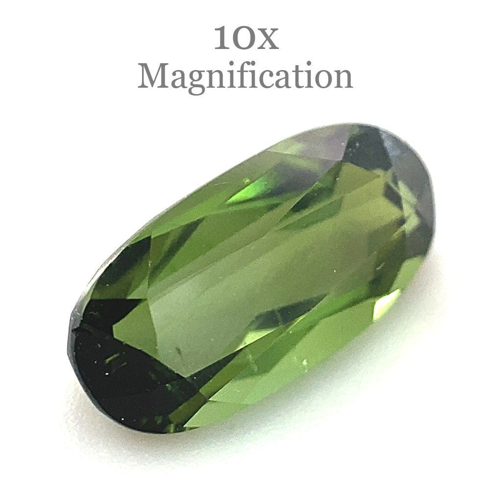 1.42ct Oval yellowish Green Tourmaline from Brazil - Skyjems Wholesale Gemstones