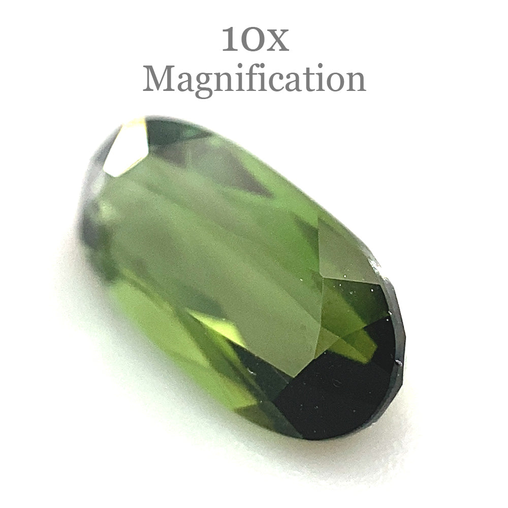 1.42ct Oval yellowish Green Tourmaline from Brazil - Skyjems Wholesale Gemstones