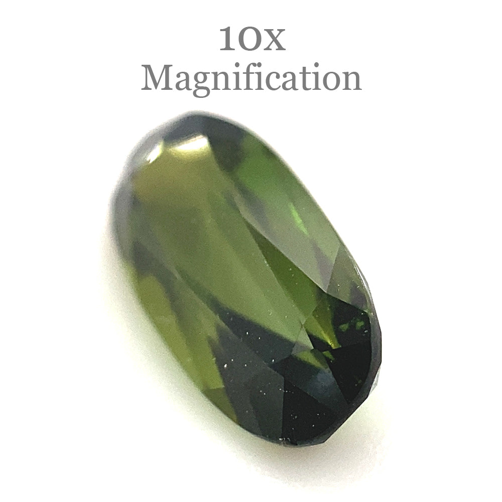 1.42ct Oval yellowish Green Tourmaline from Brazil - Skyjems Wholesale Gemstones