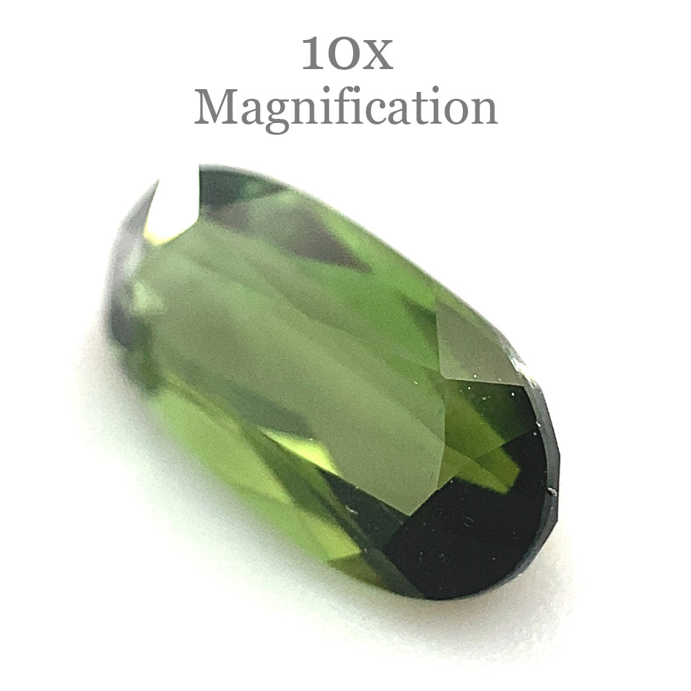 1.42ct Oval yellowish Green Tourmaline from Brazil - Skyjems Wholesale Gemstones