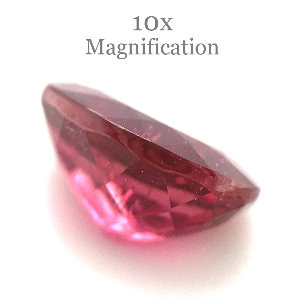4.9ct Oval Pink Tourmaline from Brazil, premium quality single stone by SkyJems Canadian gemstone experts
