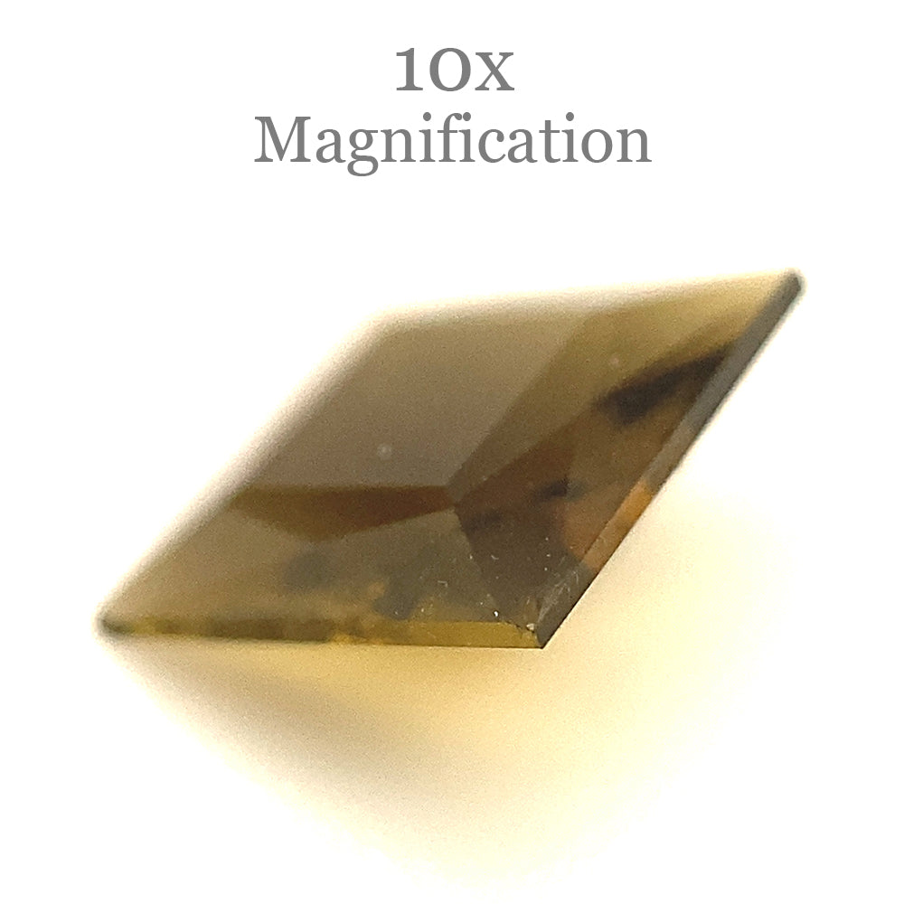 1.14ct Square orangy Yellow Tourmaline from Brazil - Skyjems Wholesale Gemstones