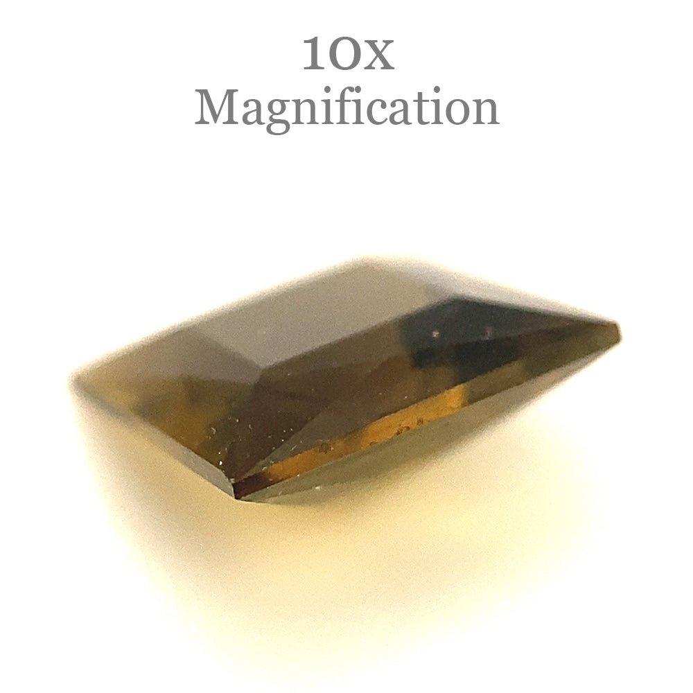 1.14ct Square orangy Yellow Tourmaline from Brazil - Skyjems Wholesale Gemstones