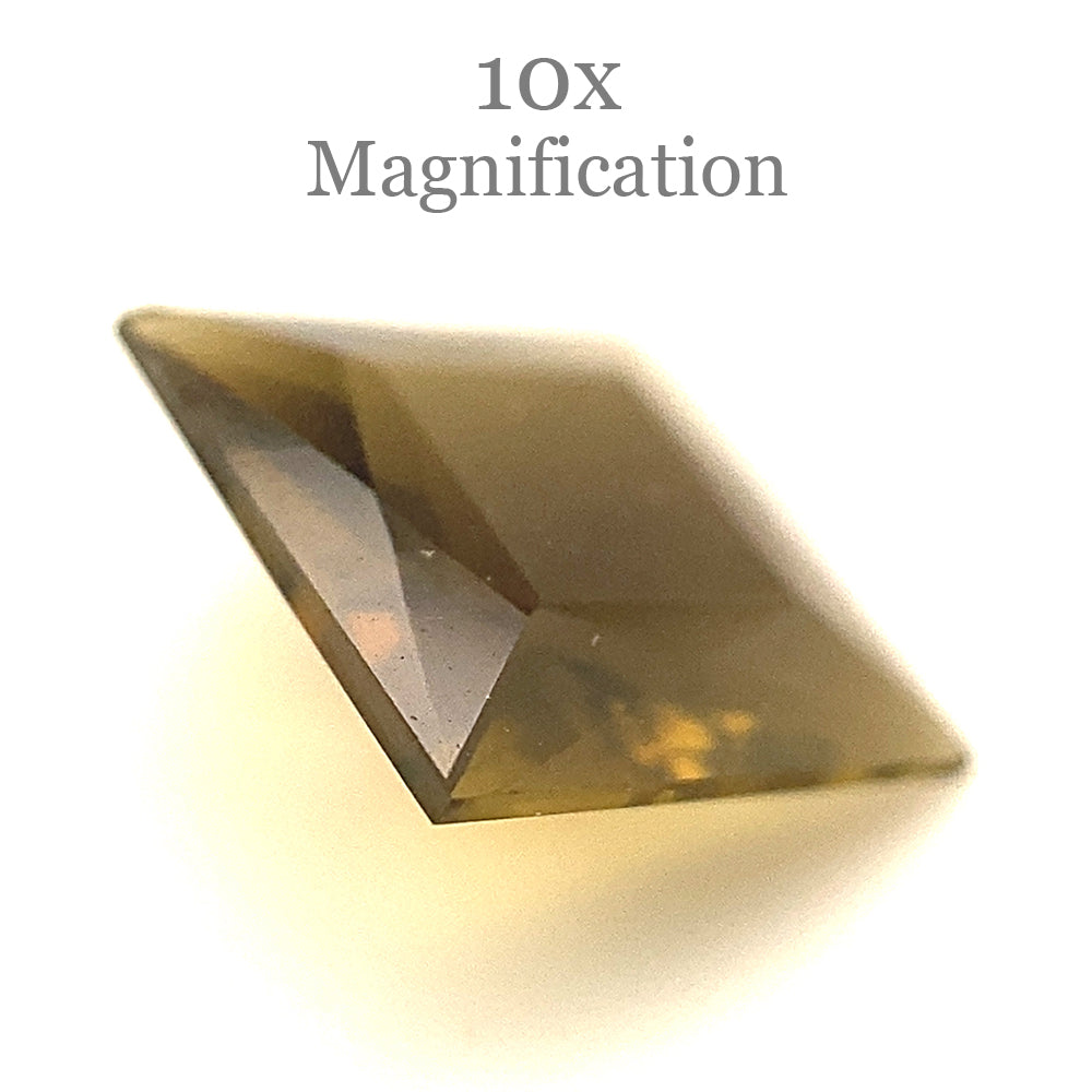 1.14ct Square orangy Yellow Tourmaline from Brazil - Skyjems Wholesale Gemstones