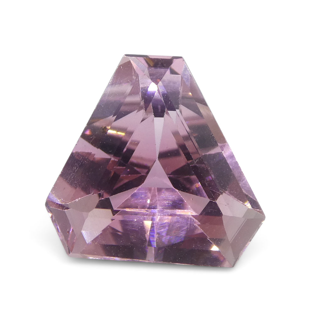 4.53ct Triangle Cut Corners Pink Tourmaline from Brazil - Skyjems Wholesale Gemstones